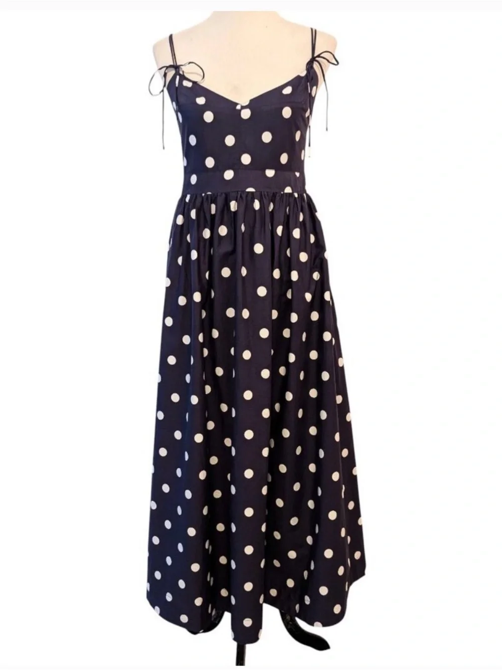 En Saison Polka Dot Midi Dress - Picture 5 of 6